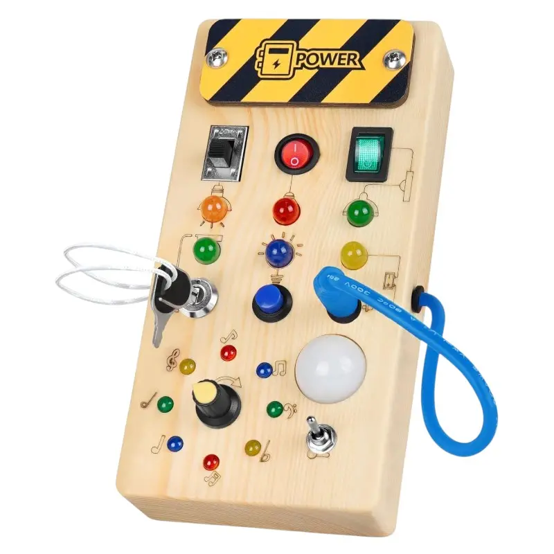 Loder Montessori Druri me 8 Butona Drite LED