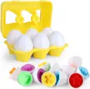 Set Vezesh me Ngjyra per Femije – Puzzle Edukativ 6 Cope