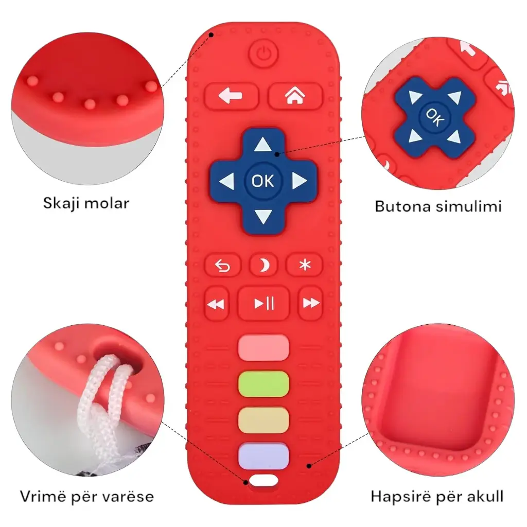 Telekomande Loder per Femije (E kuqe)