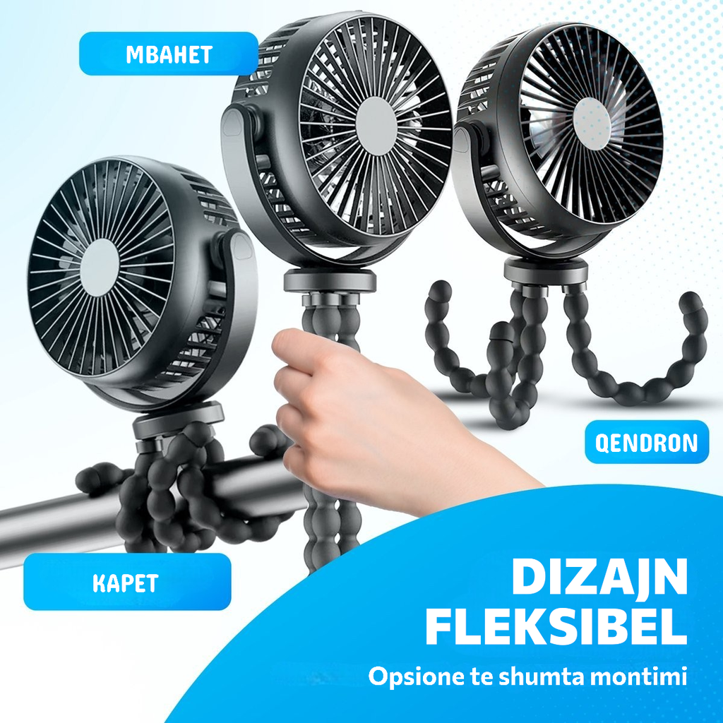 Portable Fan for Baby Stroller