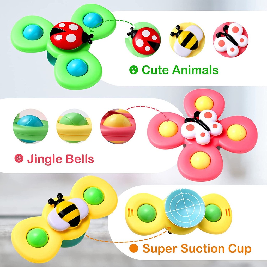Uulzzor Baby Fidget Spinners