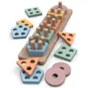 Loder Montessori Druri – Puzzle me Forma dhe Ngjyra