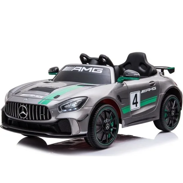 Makinë Mercedes AMG GT4 12V Gri