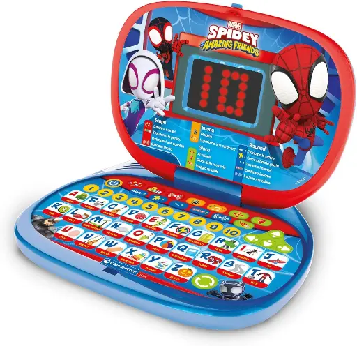 Laptop Interaktiv Spiderman
